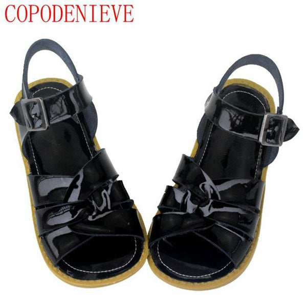 COPODENIEVE Kids shoes boys style sandals baby shoes casual sandals anti-slip hollow air sport children sandals boys sandals