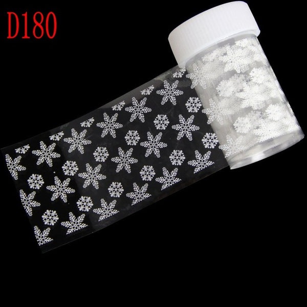 29 Styles Optional Flowers Symphony Nail Art Transfer Foil Stickers Hign Quality Full Fingernail Sticker DIY Decorations Tool