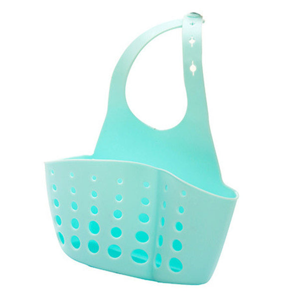 Cute Kawaii Kitchen Portable Hanging Drain Bag Drain shelf Basket Bath Storage Gadget Tools Sink Holder For kitchen