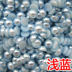 Sales!1000Pcs 50Gram Mixed 2-10mm Craft ABS Imitation Pearls Half Round Flatback Pearls Resin Scrapbook Beads For DIY Decoration