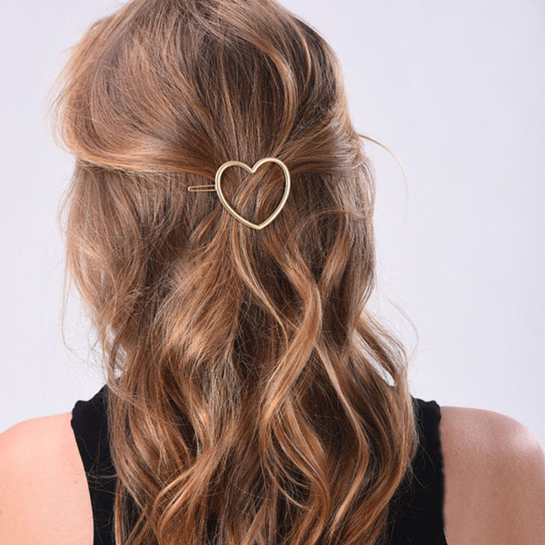 1PC NEW Fashion Women Girls Star Heart Hair Clip Delicate Hair Pin Hair Decorations Jewelry