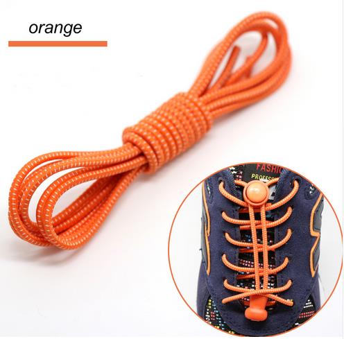 CORA WANG1 pair Locking no tie lazy  shoeLaces sneaker elastic Shoelaces children safe elastic shoe lace cordones ASL666B