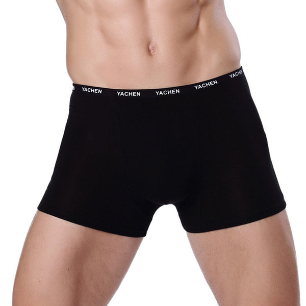 Sexy Men Boxer Soft Breathable Underwear Male Comfortable Solid Panties Underpants Cueca Boxershorts Homme For Men