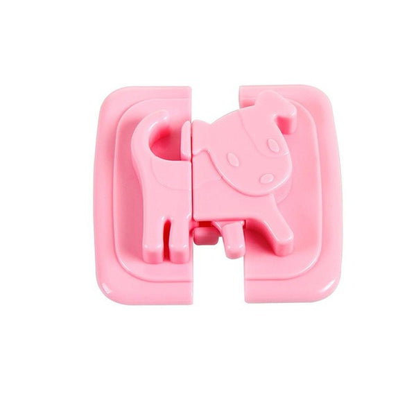 1 piece cartoon shape Kids Baby Care Safety Security Cabinet Locks & Straps Products For Fridge Door Cabinet Locks A2