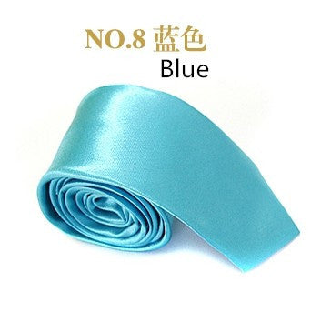 New Mens Fashion Stylish 5cm Skinny Solid Color Neck Tie Necktie 35 Colors You Pick Colors Free Shipping Gravata Corbata