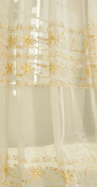 Embroidered  Curtains  For Living Room/Bedroom/Hotel Luxury Window Treatment/Drapes Pink/Purple/Gray/Yellow Customized Finished