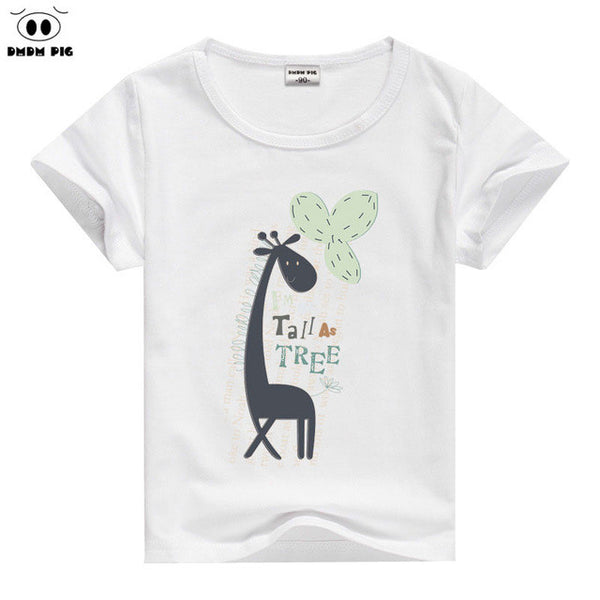 T Shirts Kids Children's Clothing Baby Boy Girl Clothes T Shirt Short Sleeve T-Shirts For Boys Girls Tops Tees T-shirt