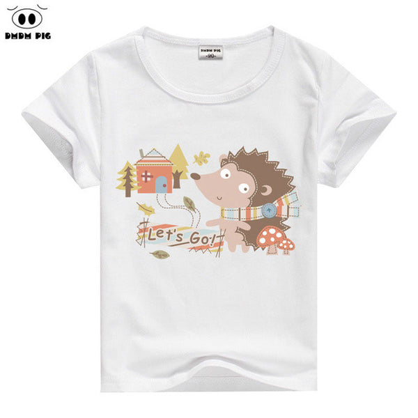T Shirts Kids Children's Clothing Baby Boy Girl Clothes T Shirt Short Sleeve T-Shirts For Boys Girls Tops Tees T-shirt