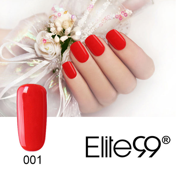 Elite99 1Pcs 10ml Wine Red Series Set For Nail Gel Polish Soak Off Gel Polish With UV Lamp Nail Polish Gel Varnish