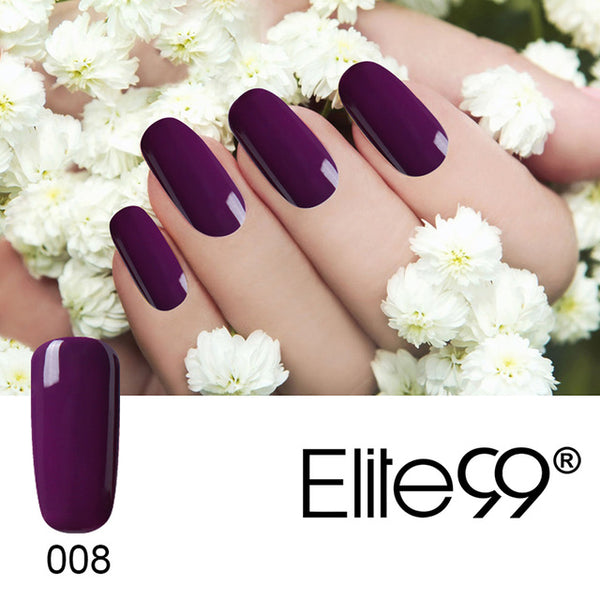 Elite99 1Pcs 10ml Wine Red Series Set For Nail Gel Polish Soak Off Gel Polish With UV Lamp Nail Polish Gel Varnish