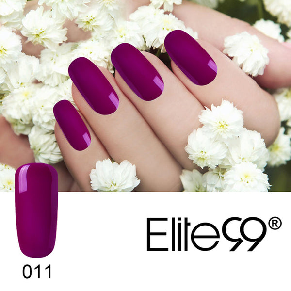 Elite99 1Pcs 10ml Wine Red Series Set For Nail Gel Polish Soak Off Gel Polish With UV Lamp Nail Polish Gel Varnish