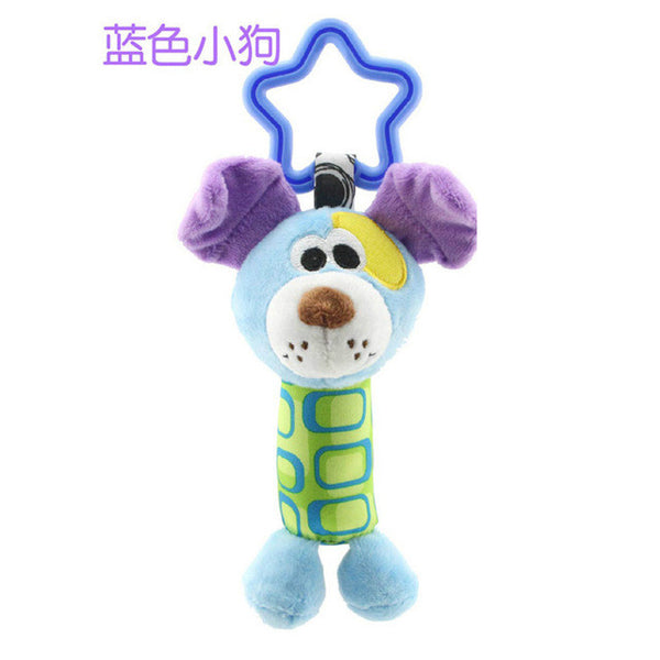 2017 Infant Baby Cloth bed crib Soft Rattle early Educational Toy Baby Toy Soft Baby Toys Rattle Tinkle Hand Bell Plush Stroller