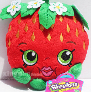 7 styles Fruit Plush Toys Strawberry Apple Cookies Donuts Lipstick Chocolate Muffin Toys for Girl Dolls & Stuffed