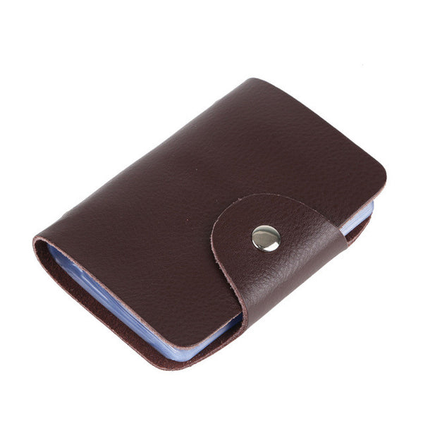 Hot Selling 100% Genuine Cow Leather card holder Korea Fashion Women&Men's Name Bank  Credit Card Holder Wallet,YC-BH002