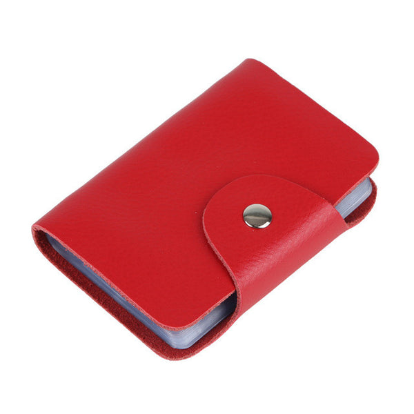 Hot Selling 100% Genuine Cow Leather card holder Korea Fashion Women&Men's Name Bank  Credit Card Holder Wallet,YC-BH002