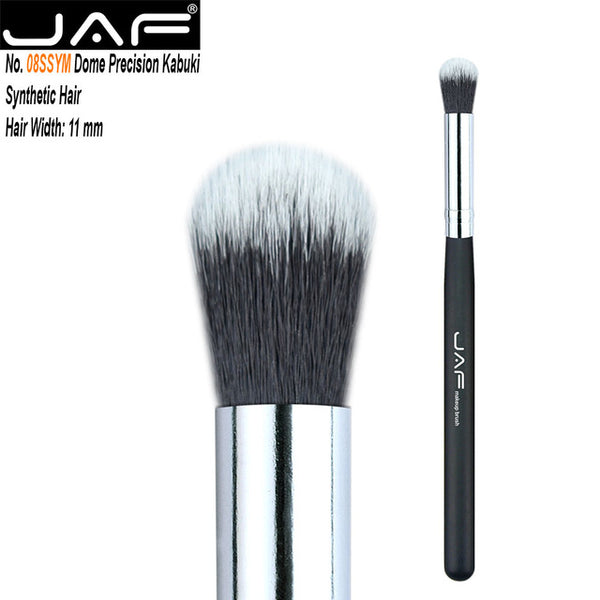 Retail JAF Custom Makeup Brush Set  DIY Synthetic make up brush kit foundation brush eye shadow fan brushes eyeshadow