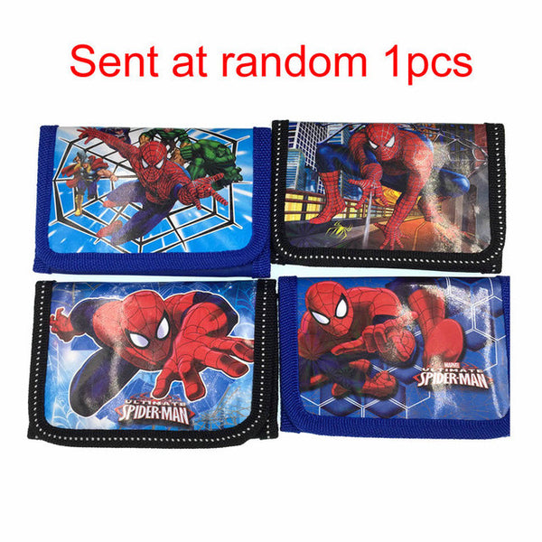 Fashion Cartoon Spider Man Coin Purse Children Zip Change Purse Wallet Movie Kids Girl Women Pouch Bolsa For Gift