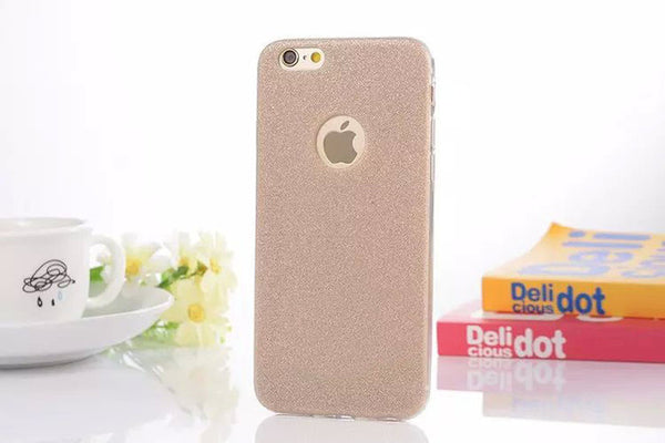 i6 6S UltraThin Glitter Bling Back Skin Cover for iPhone Crystal Soft Gel TPU Case for iPhone 6 6s 6Plus 6splus Phone Cases