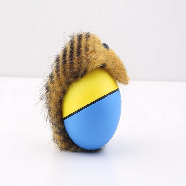 2016 Popular New Dog Cat Weasel Motorized Funny Rolling Ball Pet Kids Chaser Jumping Fun Moving Toy Drop Shipping