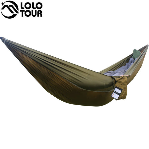 1 Person Parachute Hammock Portable Army Survival Hammocks Travel Hamaca Flyknit Hamak Nylon Hamaca Hamak Camping Hamac Rede