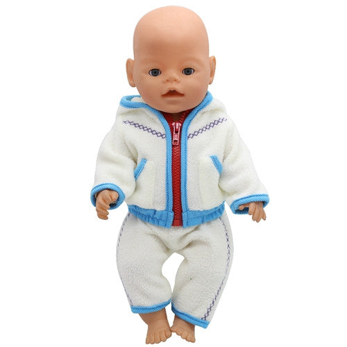 Baby Born Doll Clothes Fit 43cm Zapf Baby Born Doll Cute Jackets and Jumpers Rompers Doll Clothes Children Birthday Gifts T-6