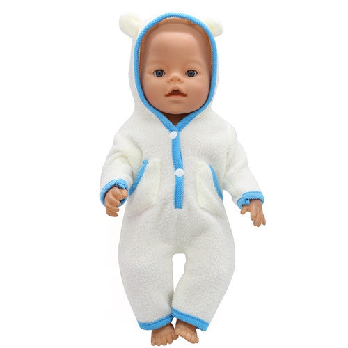 Baby Born Doll Clothes Fit 43cm Zapf Baby Born Doll Cute Jackets and Jumpers Rompers Doll Clothes Children Birthday Gifts T-6