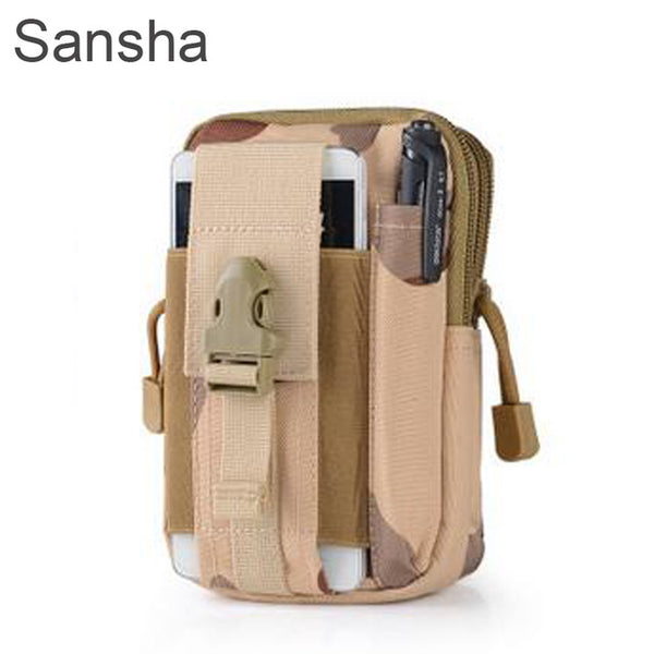 Tactical Molle Pouch Belt Waist Pack Bag Pocket Military Fanny Pack Phone Cases for Samsung Galaxy S5 S6 Iphone 6s 7 Plus LG G4