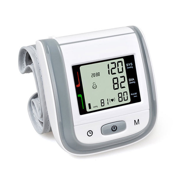 Health Care Automatic Wrist Blood Pressure Monitor Digital LCD Wrist Cuff Blood Pressure Meter Esfingomanometro Tonometer