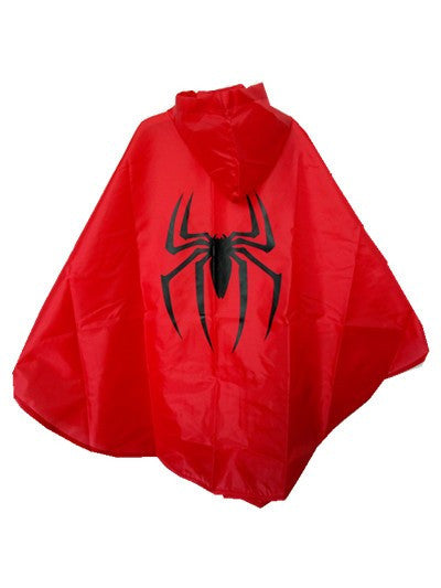 Raincoat kids raincoat superhero raincoat rain gear rainwear for kids Supergirl/Spiderman/Batgirl children raincoat 3-7T
