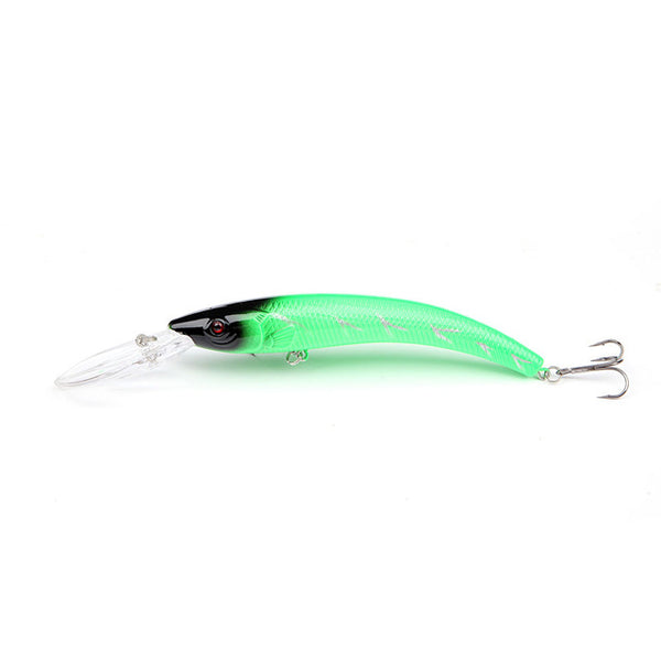 Mr. Fish 1PCS 15.5cm 15.3g Wobbler Fishing Lure Big Minnow Crankbait Peche Bass Trolling Artificial Bait Pike Carp Kosadaka