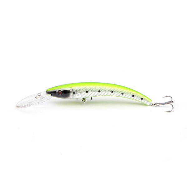 Mr. Fish 1PCS 15.5cm 15.3g Wobbler Fishing Lure Big Minnow Crankbait Peche Bass Trolling Artificial Bait Pike Carp Kosadaka