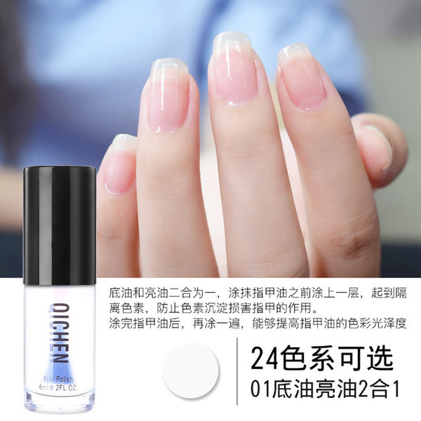 Professional 2017 New Nail Lacquer Art Decoration Waterproof 6ml Pigment Metal Black Red Nude Peel Off Nails Polish Colors