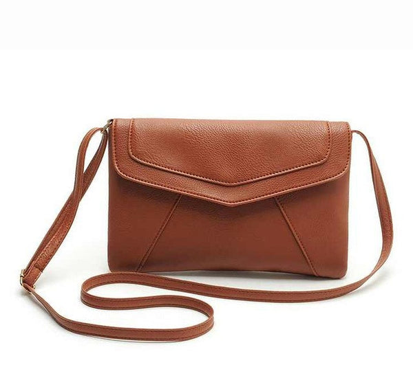 Vogue Star New Fashion Women Envelope Bag PU Leather Messenger bag Handbag Shoulder Crossbody Bag Purses clutch Bolsas  LS319