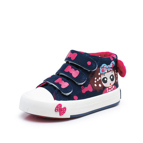 14 kinds New Arrived Size 25-37 Children Shoes Kids Canvas Sneakers Boys Jeans Flats Girls Boots Denim Side Zipper Shoes