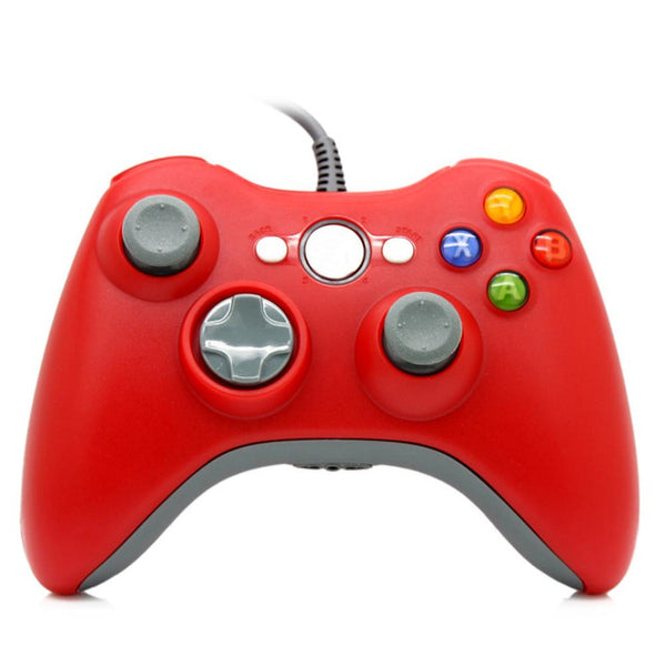 USB Wired Joypad Gamepad For Microsoft Xbox 360 Console Wired Controller Black White Red Blue For XBOX360 PC Game Joystick