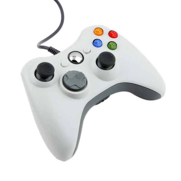 USB Wired Joypad Gamepad For Microsoft Xbox 360 Console Wired Controller Black White Red Blue For XBOX360 PC Game Joystick