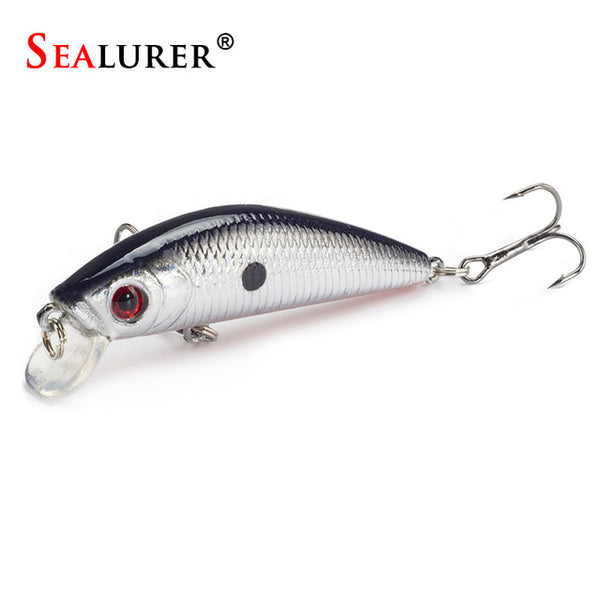 8g 7cm 1pcs Minnow Lure Sea Fishing Tackle Fishing Kit Hard Bait Jig Wobbler Plastic Lure Fishery Feeder Fishing Lure