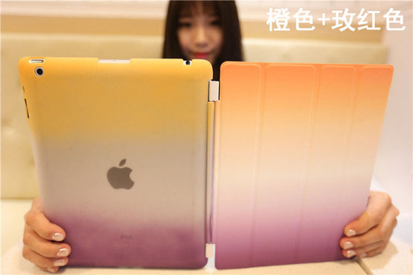 CTRINEWS Smart Case for iPad 4 3 2 Ultra Thin Magnetic Wake up / Sleep PU Leather Stand Cover for iPad 4 Case PC Back Cover