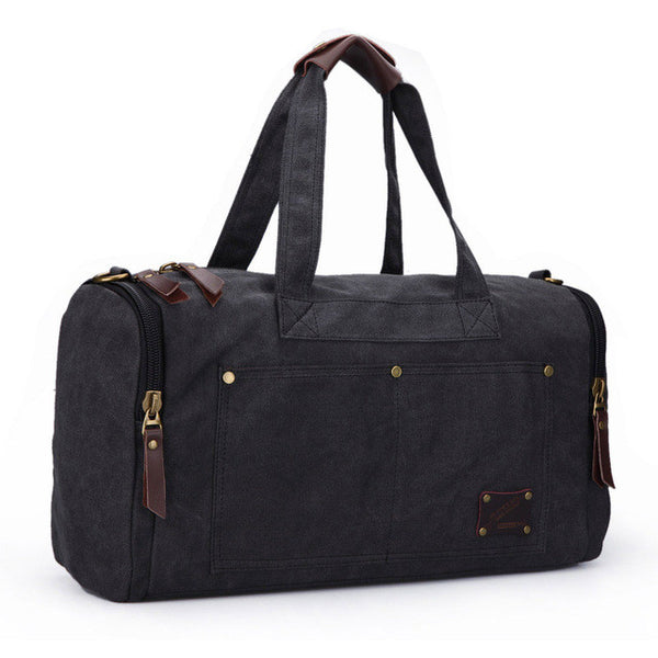 Muzee Travel Bag Large Capacity Men Hand Luggage Travel Duffle Bags Canvas Weekend Bags Multifunctional Travel Bags
