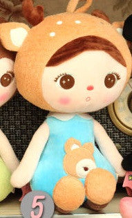 50cm Unique Gifts high quality Sweet Cute Angela rabbit doll Metoo baby plush doll for kids panda butterfly bee poupee dolls