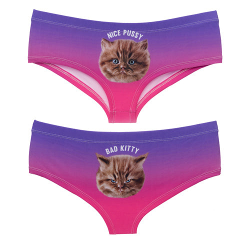 Sexy Panties 2016 Wholesale Pink 3d Print Cat Cotton Underwear Women panties Seamless Briefs ropa interior mujer  lingerie