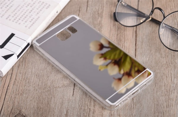 Clear Silicon TPU Mirror Case For Samsung Galaxy S6 S6 Edge / S6 Edge Plus / S7 S7Edge Case Luxury Ultra Thin Cover