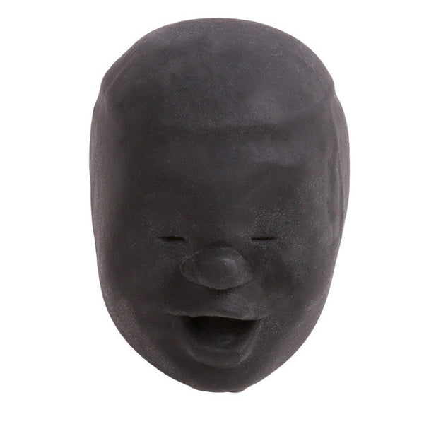 Hot Sale Human Face Emotion Vent Ball Toy Resin Relax Doll Adult Stress Relieve Novelty Toy Anti-stress Ball Toy Gift