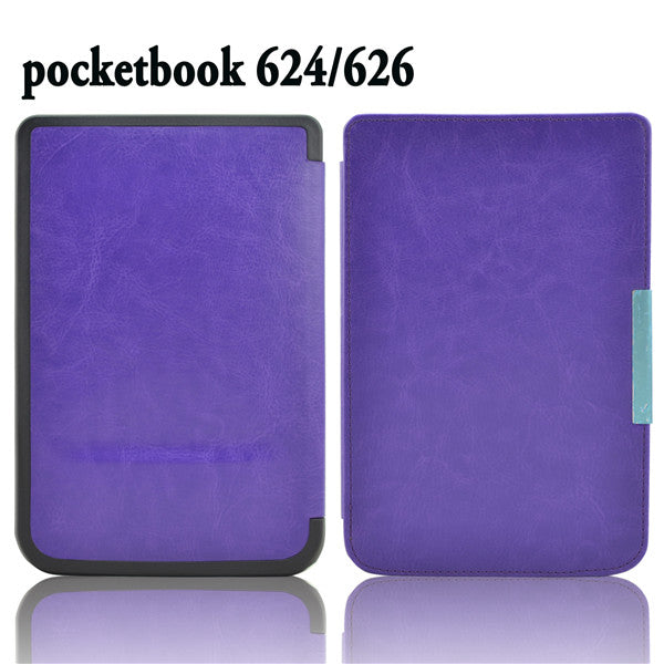 Silk printing book cover case for Pocketbook basic touch lux 2 614/624/626 pocketbook 626 plus ereader