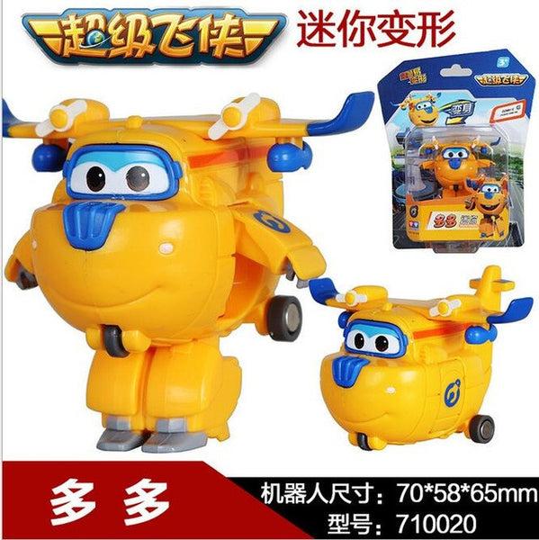 So Cool !8 styles Super Wings toys Mini Planes Model Transformation Airplane Robot Action Figures Boys Birthday Gift Brinquedos