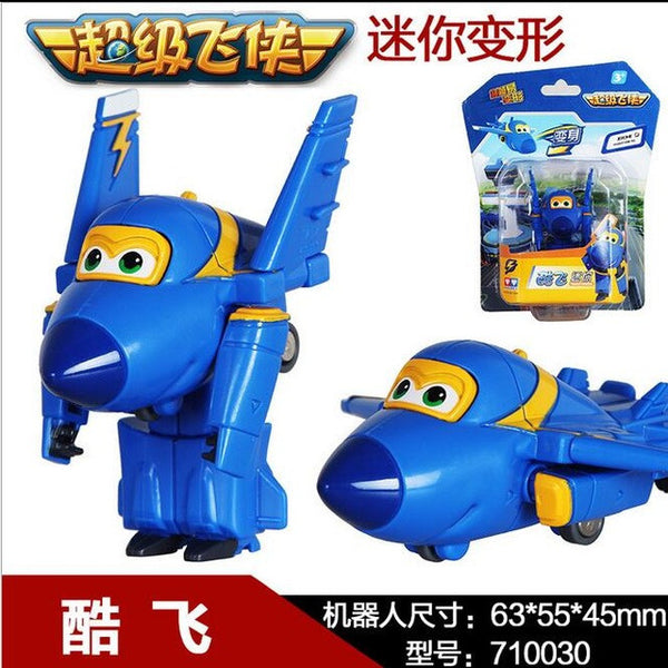 So Cool !8 styles Super Wings toys Mini Planes Model Transformation Airplane Robot Action Figures Boys Birthday Gift Brinquedos