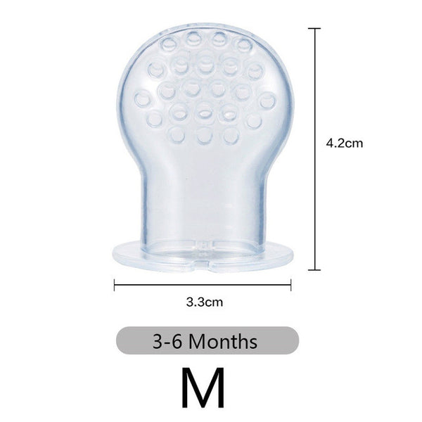 Kids Nipple 1Pcs Baby Pacifier Fresh Food Milk Nibbler Feeder Feeding Safe Baby Supplies Nipple Teat Pacifier Bottles