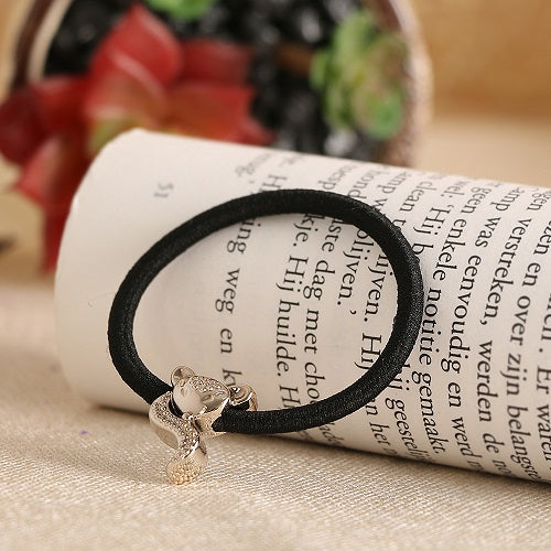 10Pcs/lot Cute Kawaii Fashion Women Girl Elastic Hair Rubber Band Rope Scrunchie Ponytail Holder Hair Band Accessories