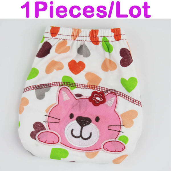 Baby/Infant Cotton Waterproof Reusable Nappy Diaper Training Pants Briefs Boy Girl Underwear Washable  Fraldas Reutilizaveis