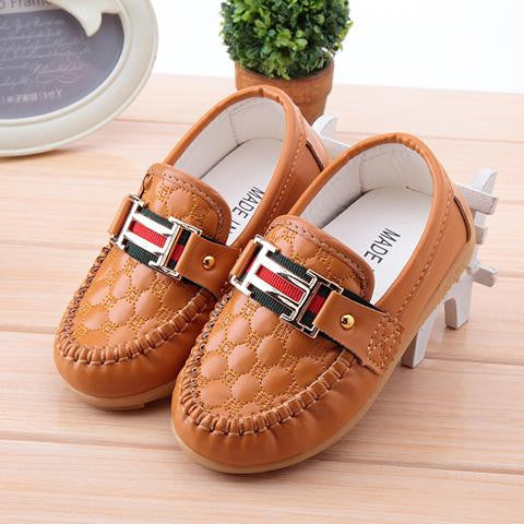 New Boy Girl Children's Slip-on Loafers Oxford Flat Shoes Kids Fashion Sneaker Baby Mocassins Running Shoes (Toddler/Little Kid)